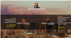 Desktop Screenshot of buenalimpieza.cl